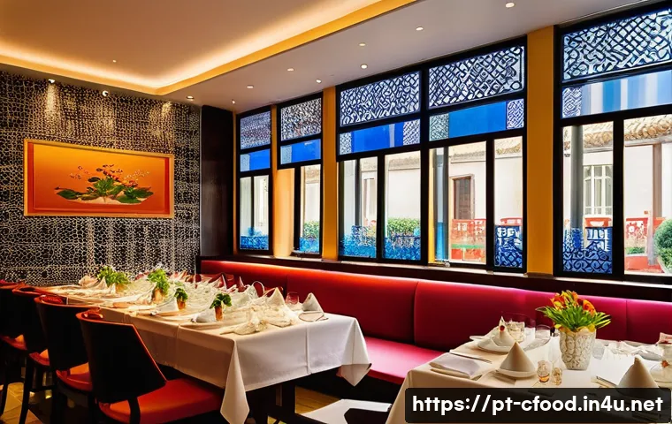 중국집 스페셜 메뉴 - **Prompt: "The Modern Chinese Culinary Revolution in a Portuguese Setting"**
    "A bustling and ele...